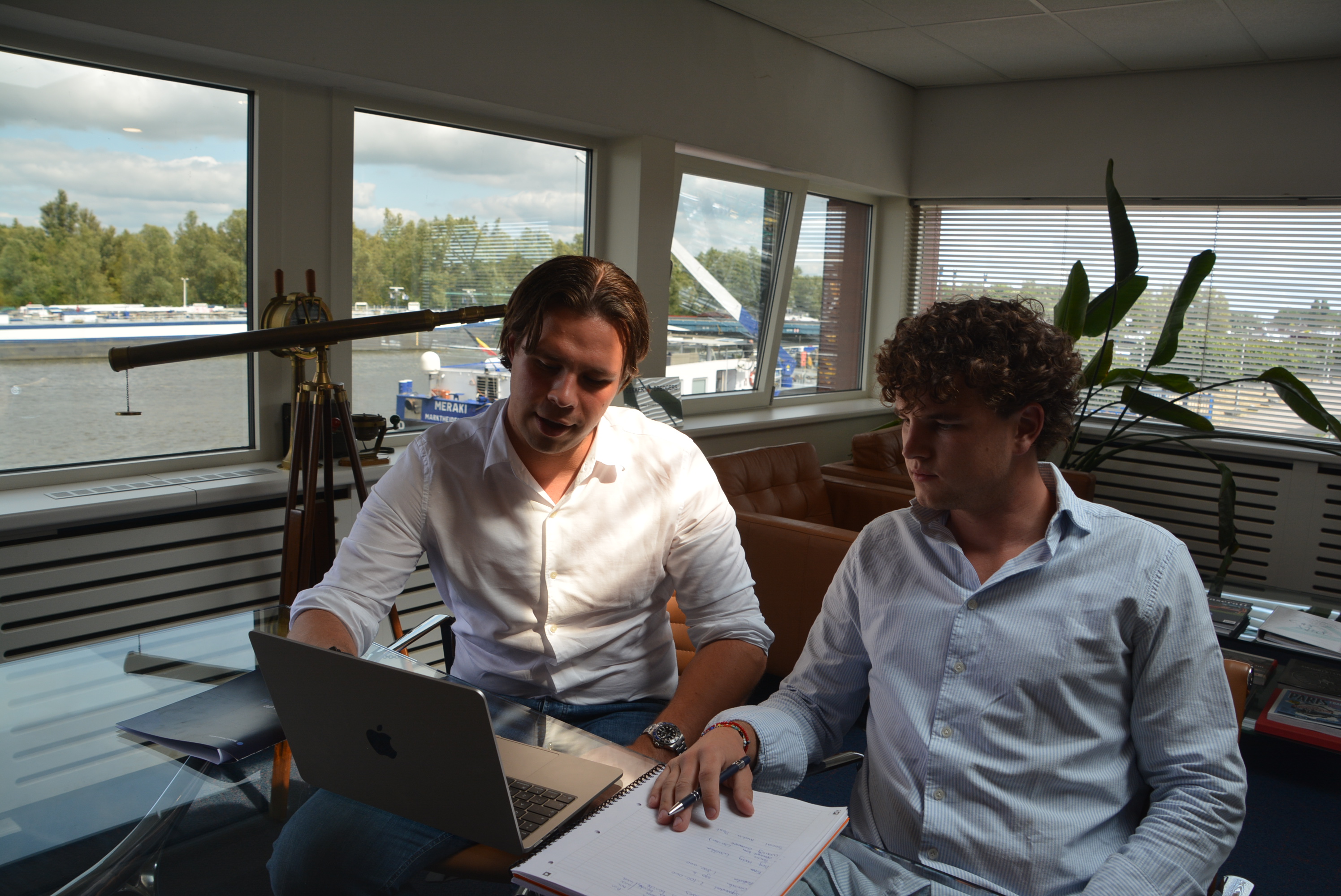 Bart en Carsten, oprichters van Stabiel Financieren
